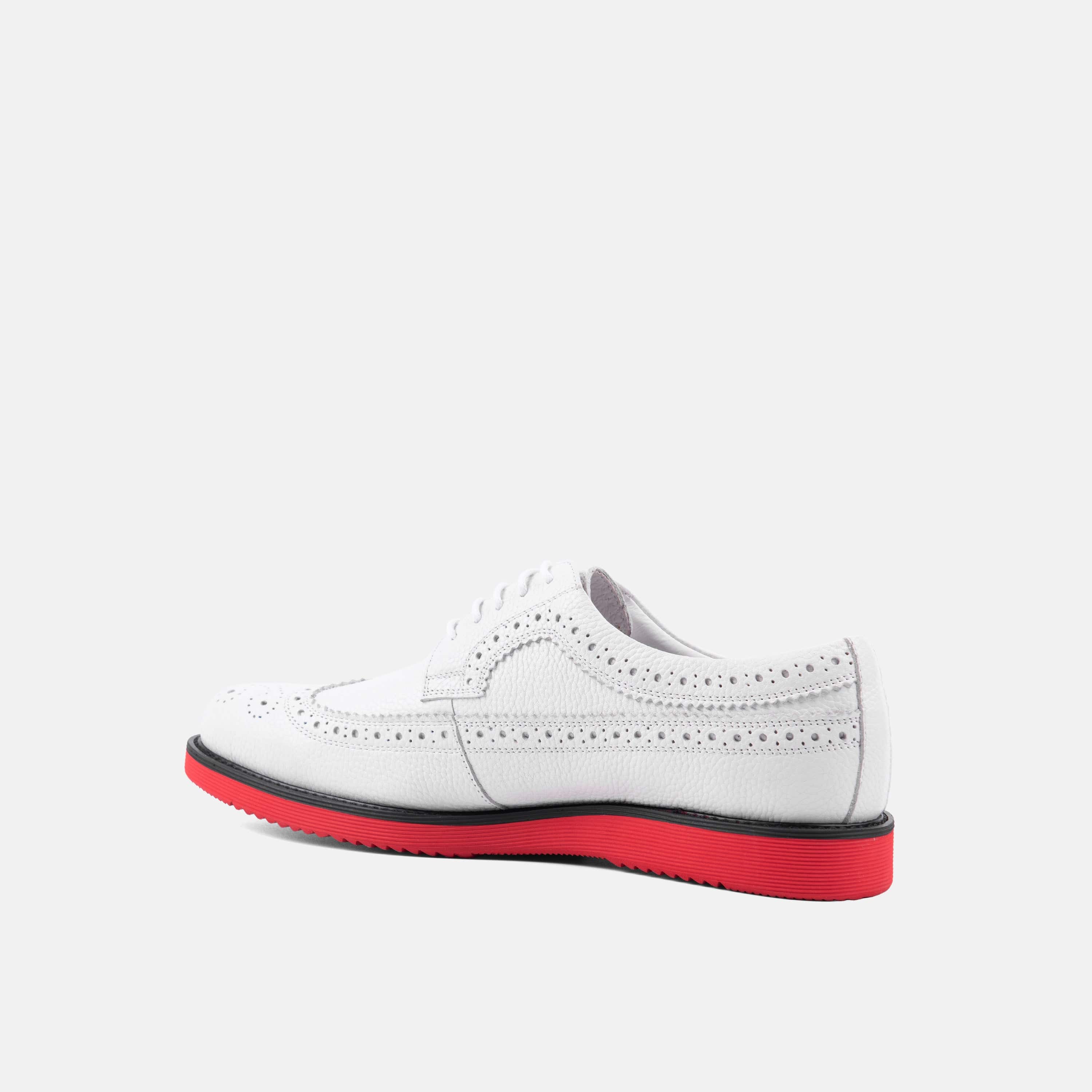 Alexander White Leather Longwing Sneakers - Image 5