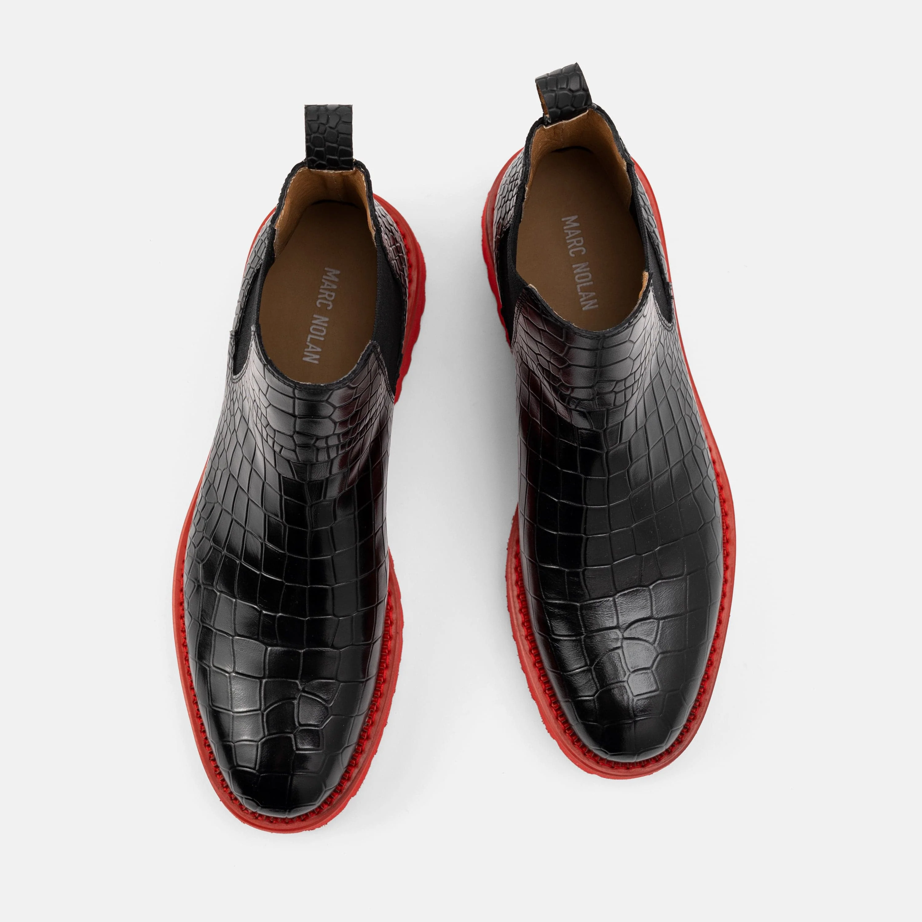 Dax Black Leather Chelsea Boots - Image 5