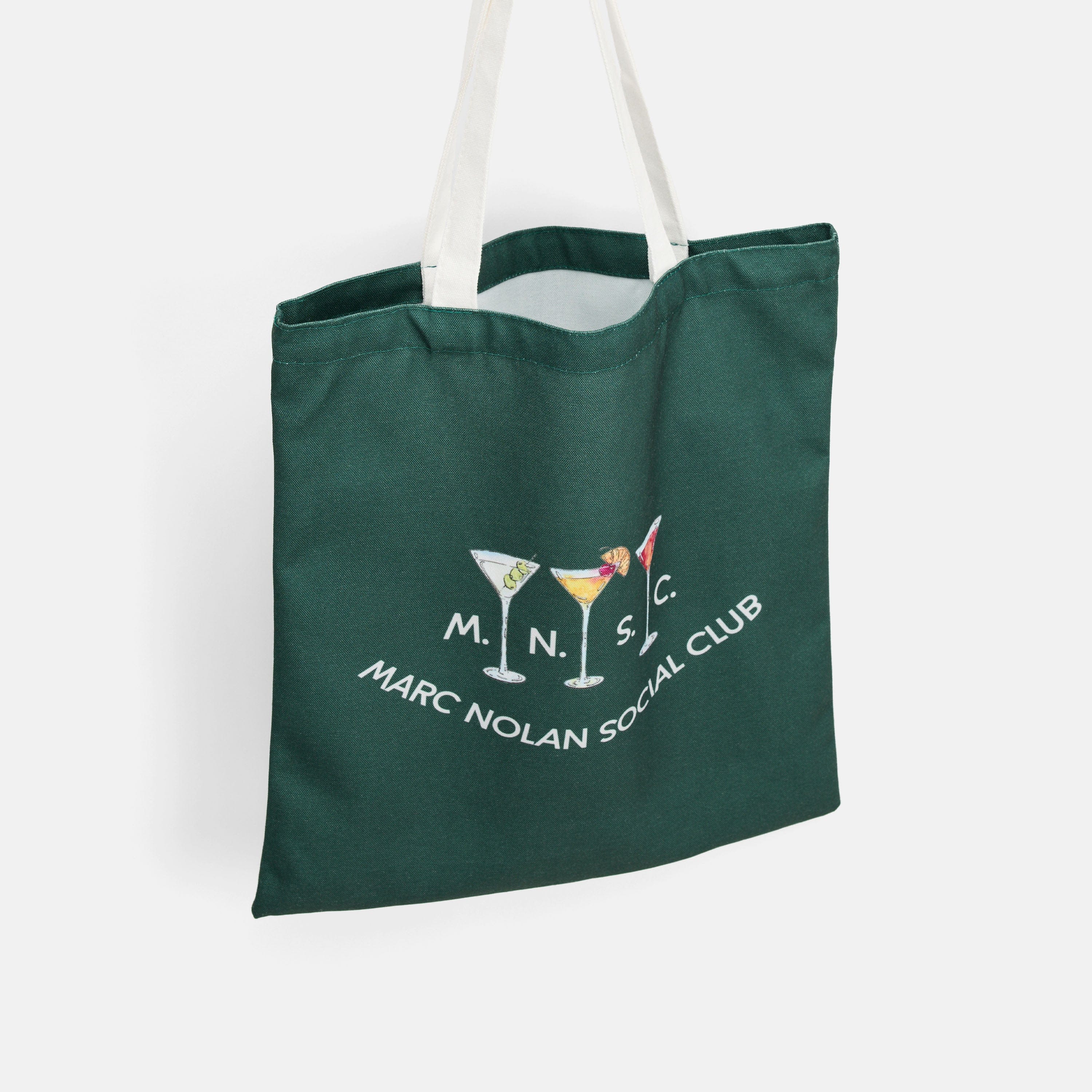 Marc Nolan Social Club Tote Bag - Green - Image 3