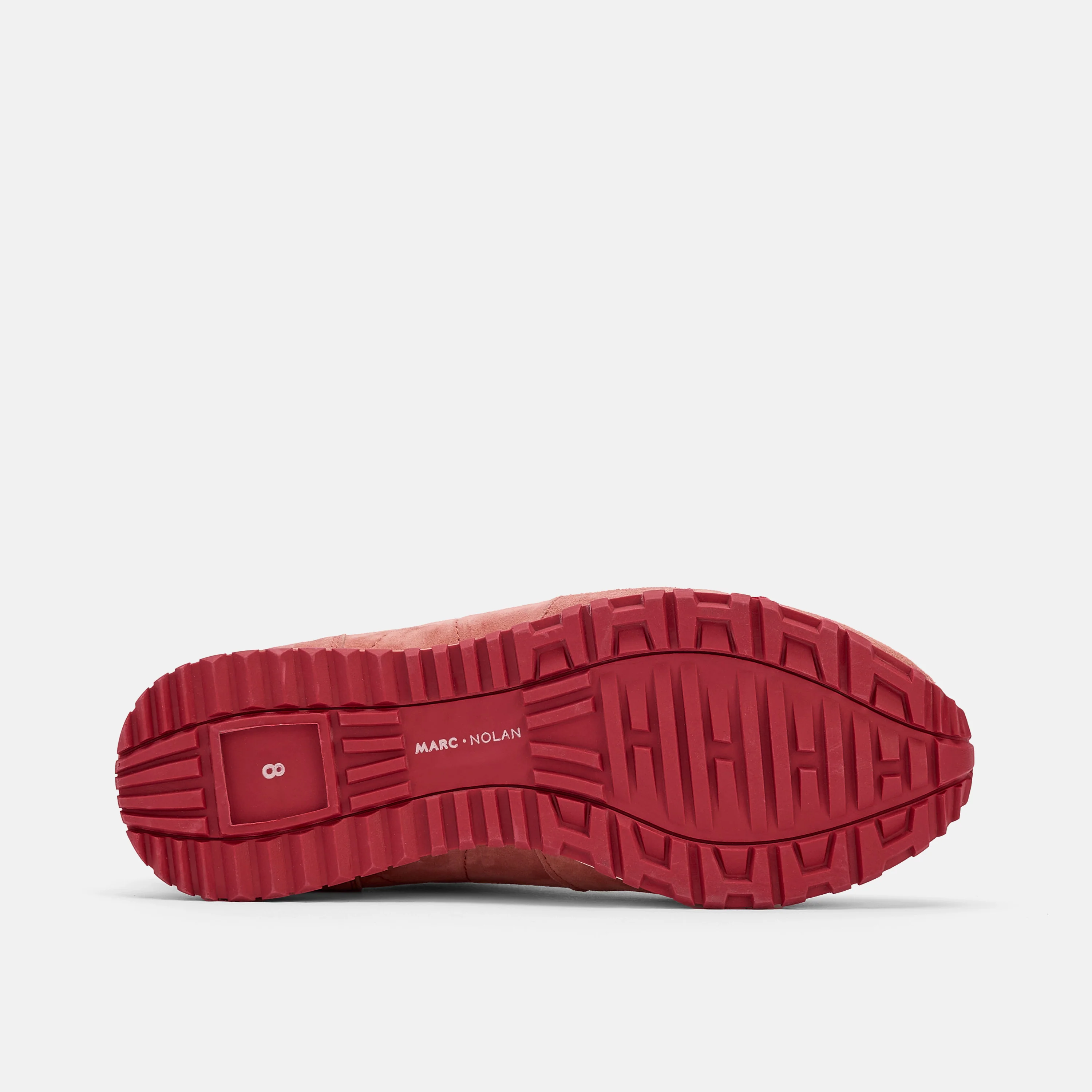 Ms. Ash Coral Pink Suede Trainers - Image 6